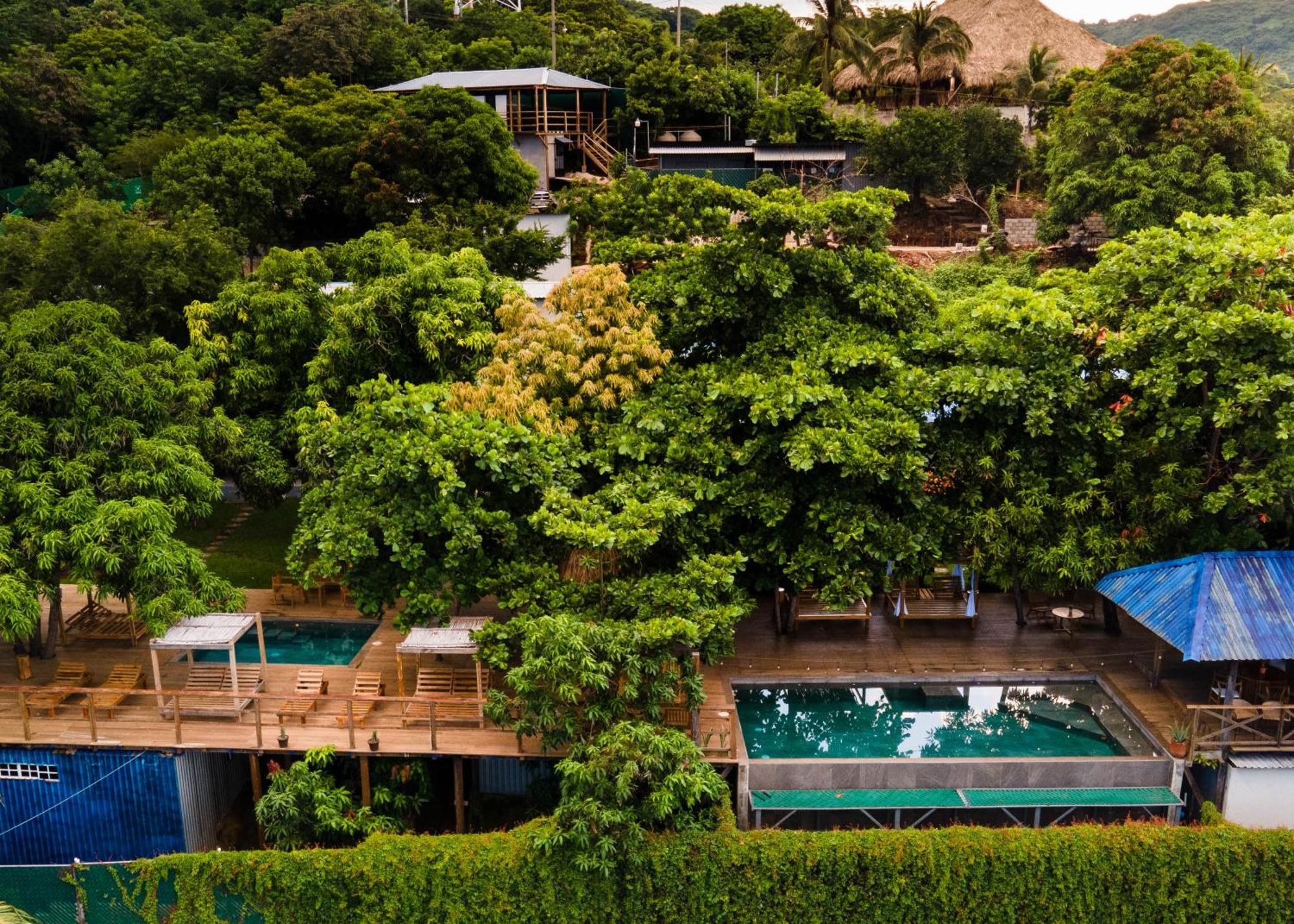 El Xalli Hotel El Zonte Kültér fotó